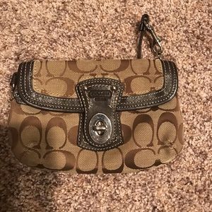 Coach clutch wallet